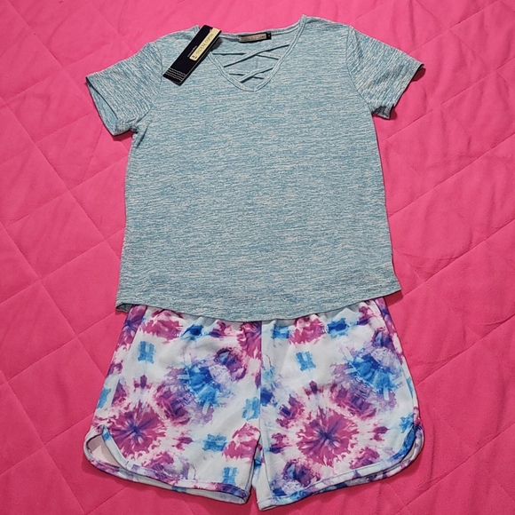 Neatie Kiddie 2 Pieces Girls Set Size 12 - Picture 1 of 9